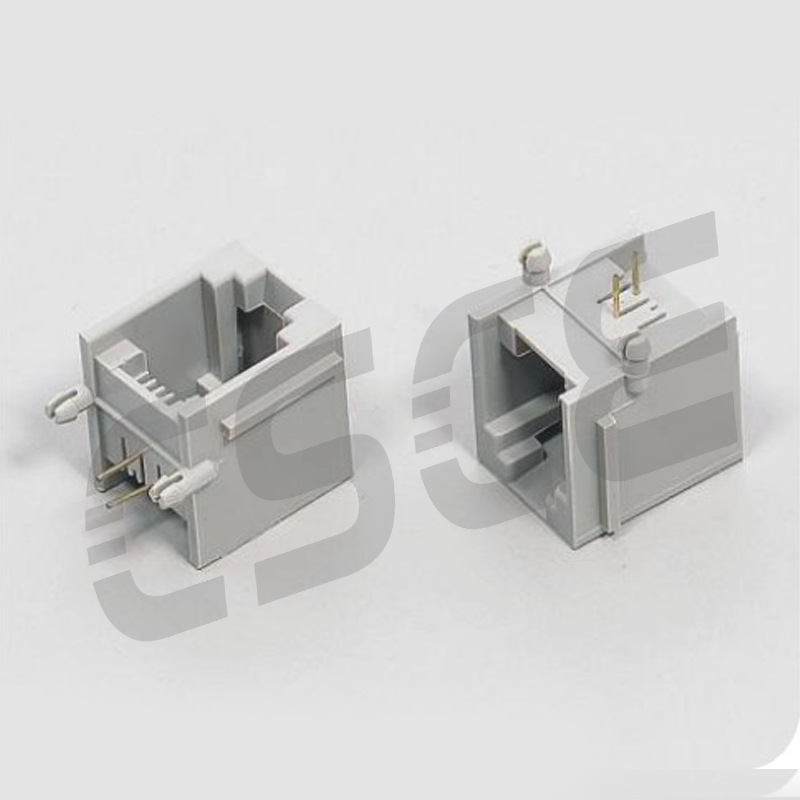 厂家供应PCB插座网络通讯连接器RJ45变压器
