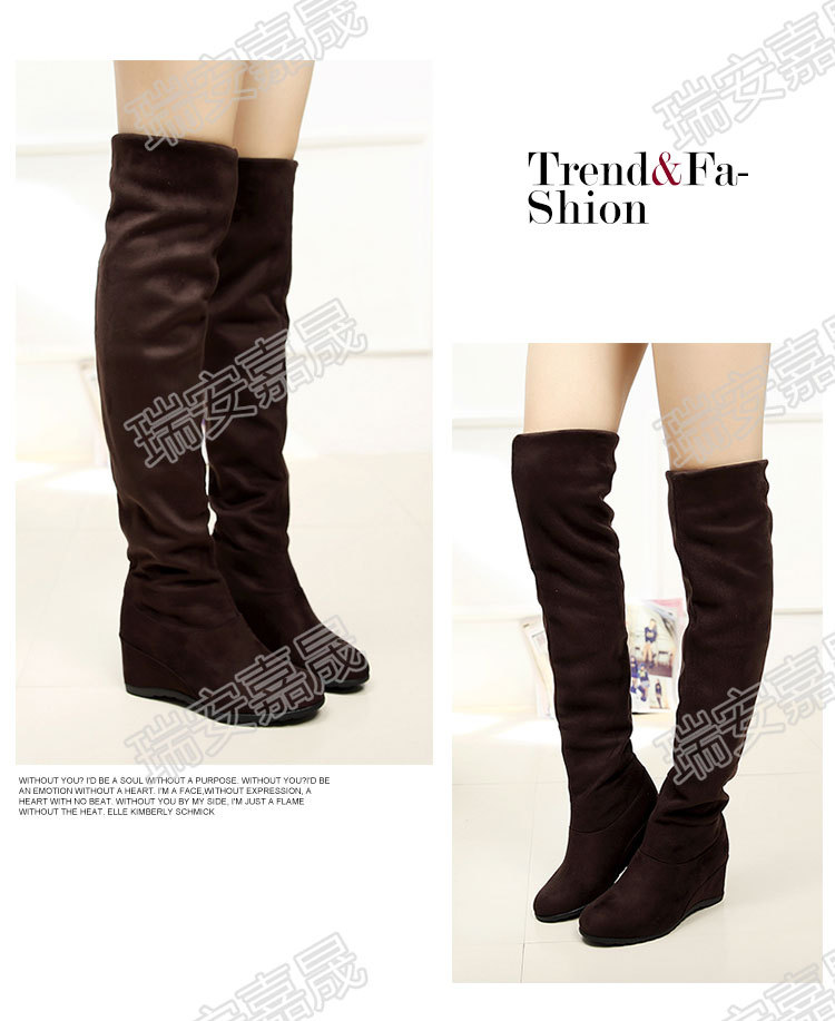 Bottes femme ICAKI en Polaire élastique - Ref 3354840 Image 16