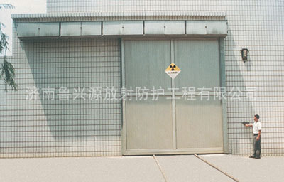 探傷電動射線防護門