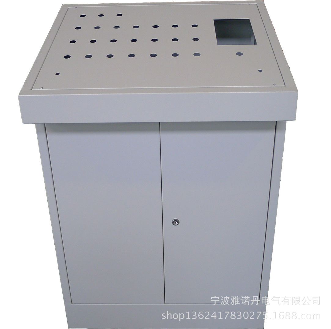 单斜面立式操作台 钣金加工