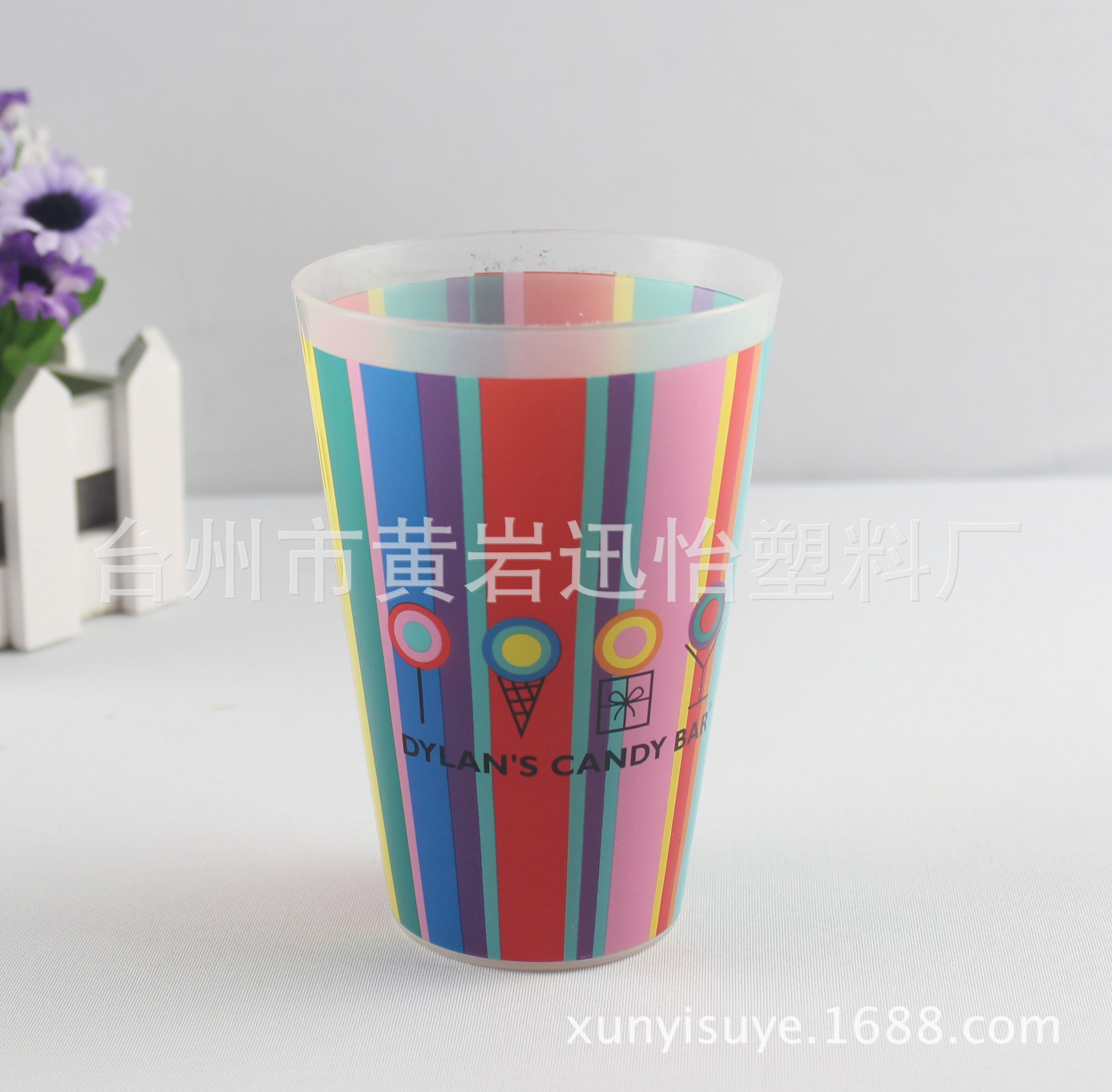 Factory direct selling advertising cup cartoon mouth cup promotional…