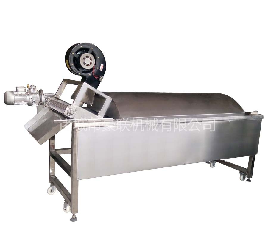 供应鸡米花油炸线||电加热、燃气型全自动连续油炸机