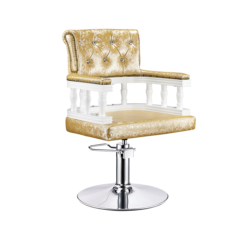 厂家直销全新高密度棉 美容美发椅 造型化妆 摄影设计 升降转椅 