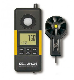 面议中国台湾路昌LM-8020G绿能风速/照度/温湿度/温度计LM8020G