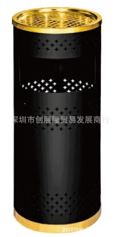 LJA35E2金底黑孔身煙灰桶