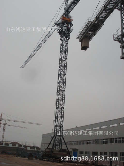 8吨移动式塔式起重机 移动式塔机 移动塔吊 出口博茨瓦纳移动塔机