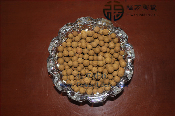 污水处理陶粒 生物污水处理陶粒 污水除氟颗粒  污水处理颗粒厂家