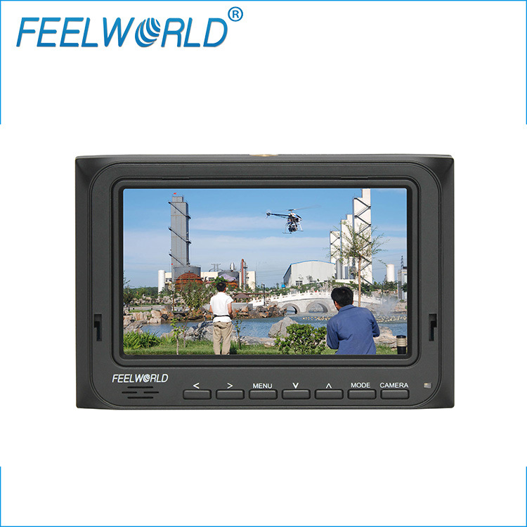 FPV5A 富威德航拍监视器自置接收器 带户外遮阳罩不反光品质保证