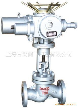 白湖阀门 J941H-16C 电动截止阀