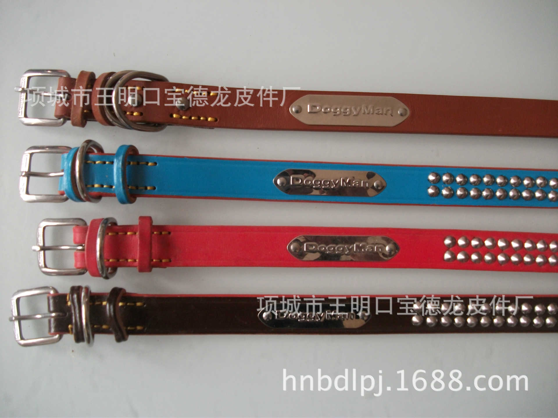 纯牛皮项圈2.5CM