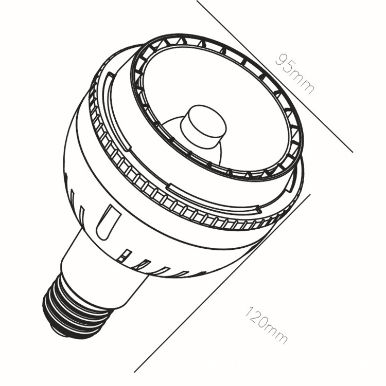 PAR30-私模灯具-尺寸图示