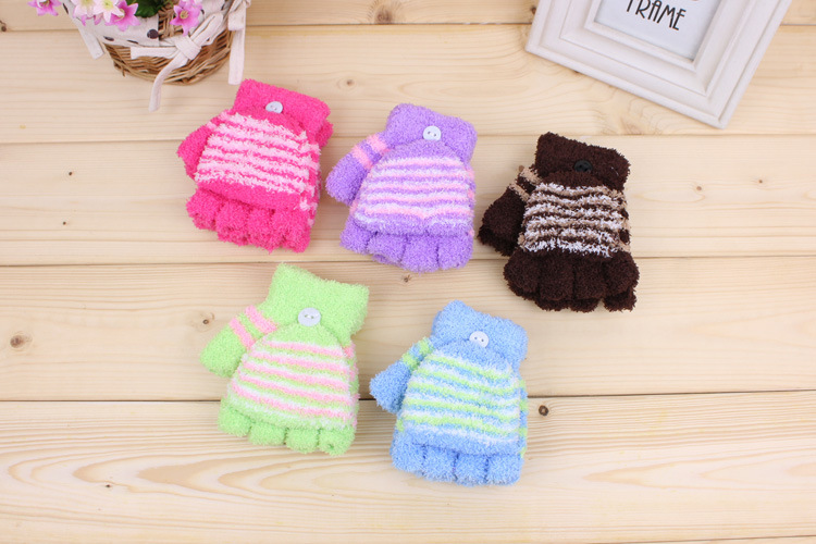 Gants pour enfants en de laine - Ref 2145938 Image 6