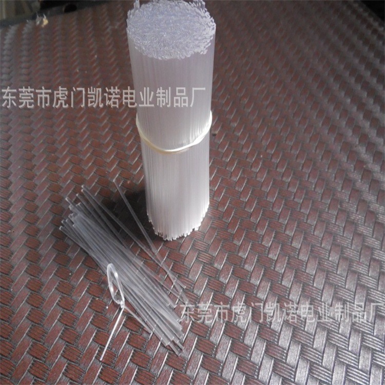 厂家热销PET透明无铁芯扎带 无芯扎线 玩具扎带 产品符合欧盟环保