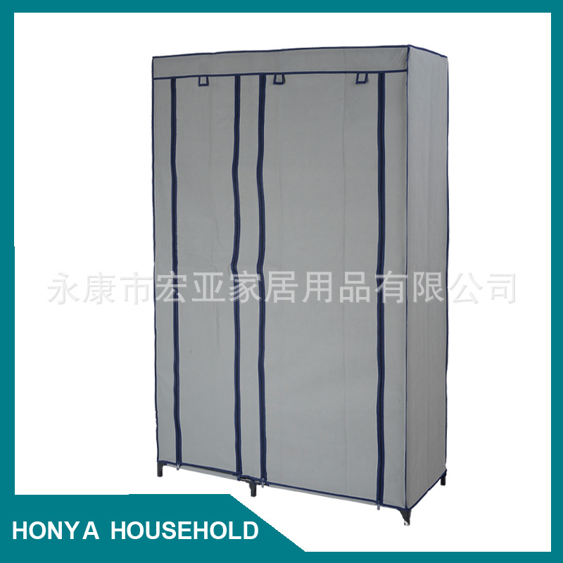 厂家直销 一等双门4层组合衣柜