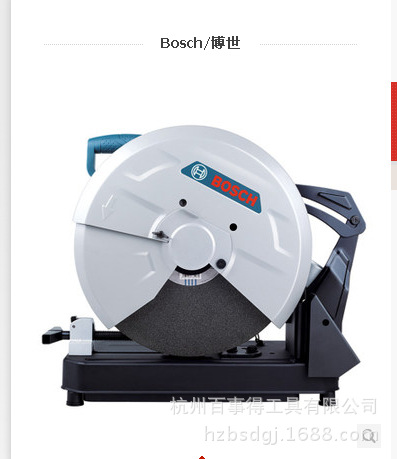 博世BOSCH型材切割机GCO14-24多功能钢材锯电动工具无齿锯GCO200