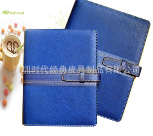 Factory direct high-grade A5PU business manual leather notebook advertising notebook loose-leaf notepad