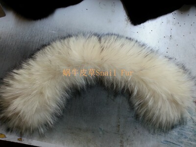 leather and fur Manufacturer wholesale Customize Raccoon fur collar Small square collar Maojian leather and fur Fur collar