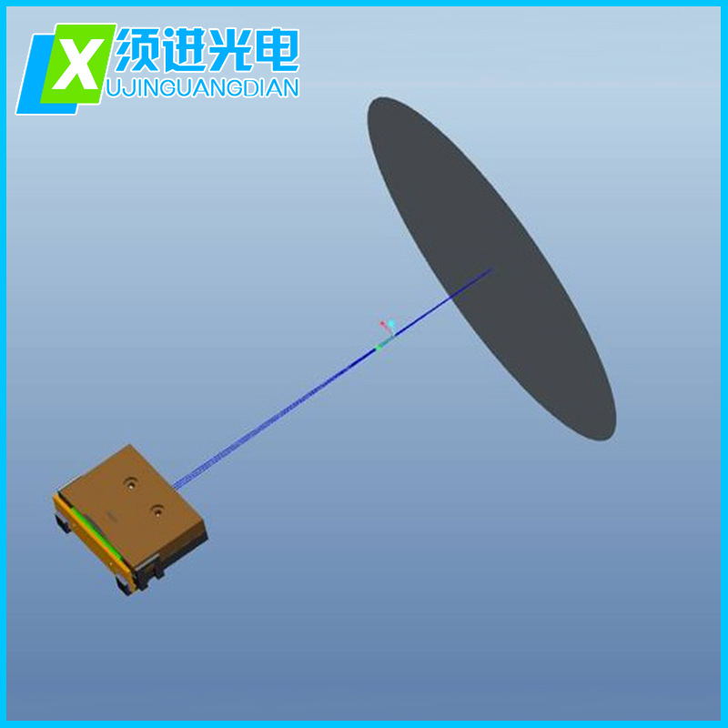 厂家热推 红光扫瞄头光学设计 优良专业光学设计石英材料棱镜