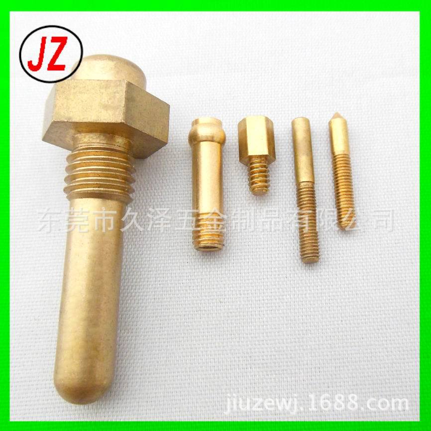 黄铜六角螺丝 非标黄铜螺丝 装饰螺丝 黄铜螺丝M2 铜六角螺钉