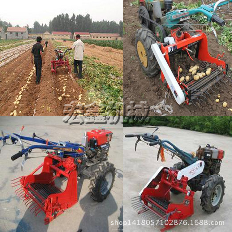 土豆收货机好用的 单人操作 花生收获机