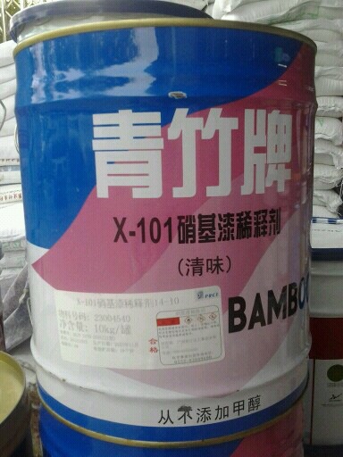 quality goods wholesale Bamboo Nitro diluent 3/10KG Wood paint coating Dedicated diluent