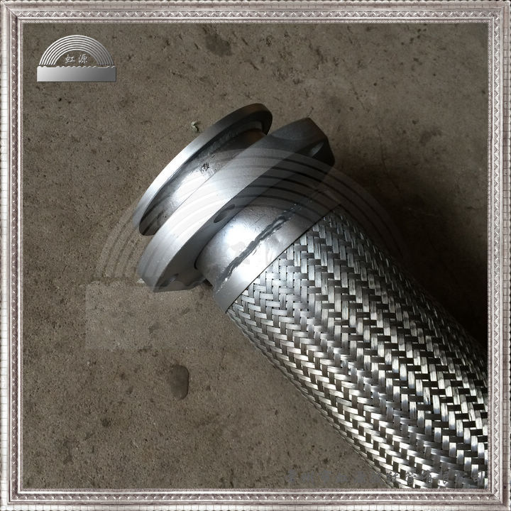 金属波纹软管 管道软连接软接头 异形法兰式 DN100 125 150 200