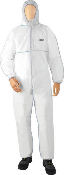 厂家供应一次性无纺布透气膜防护服，防尘服