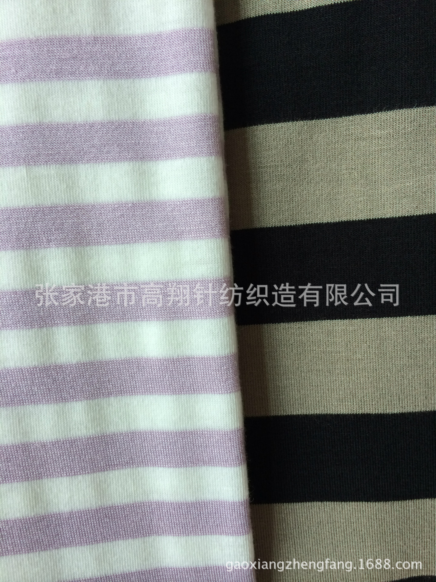 【厂家定做】全棉汗布 人棉汗布 人造丝汗布等色织彩条针织面料