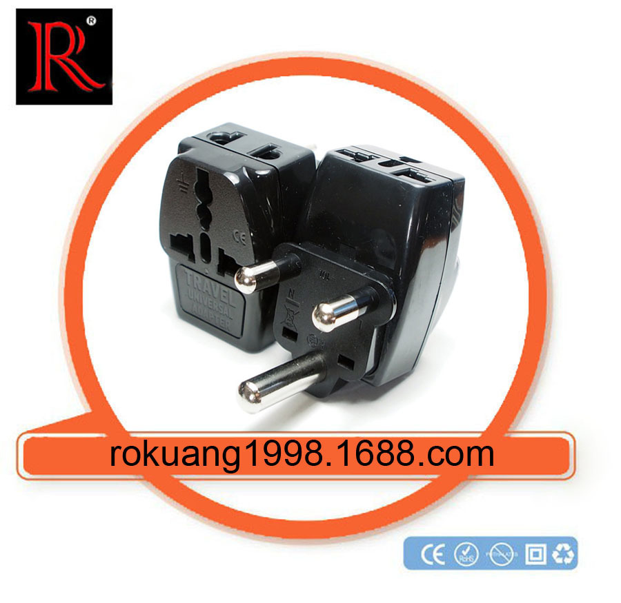 WDS-10L-1 大南非转换插座 印度转换器 南非适配器 16A插头