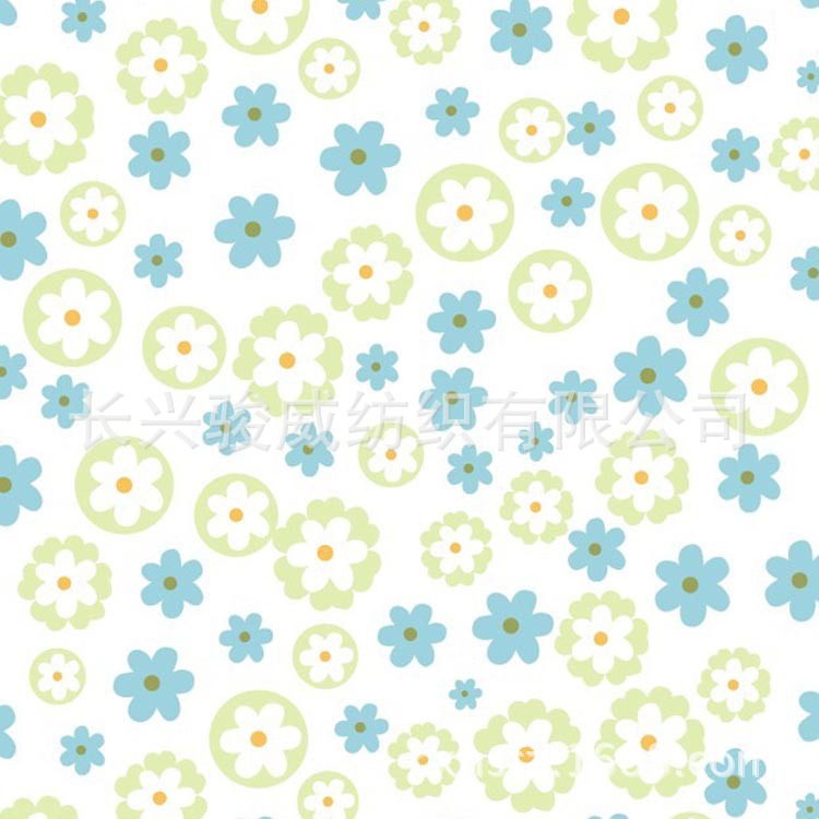 【厂家直销】 供应优质涤纶棉印花布