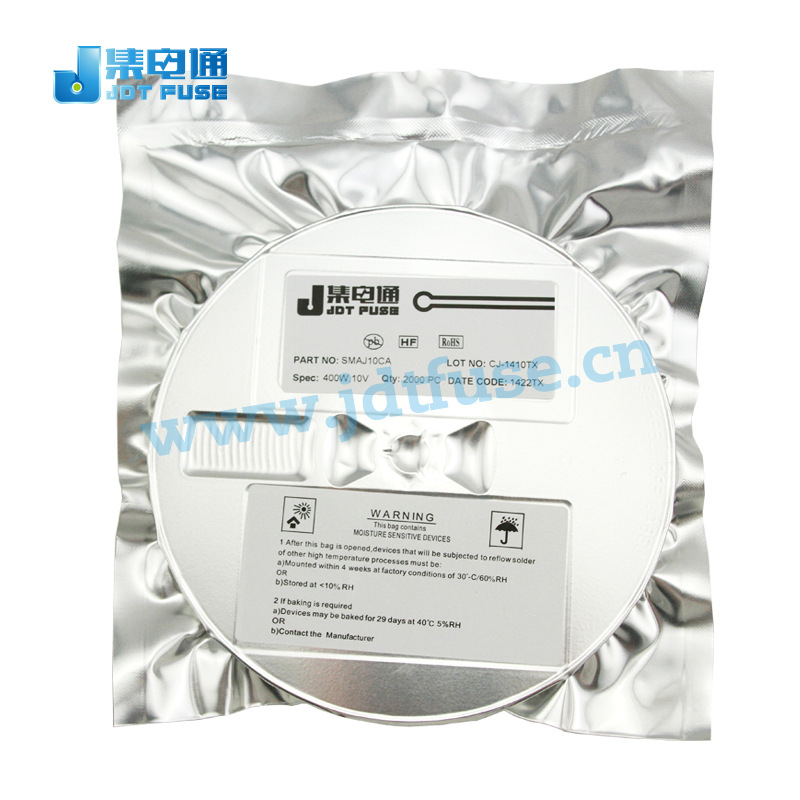 SMAJ10CA 瞬态抑制二极管TVS厂家直销贴片电压瞬变二极管免费拿样