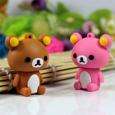 Cartoon USB flash drive, silicone doll, custom-made