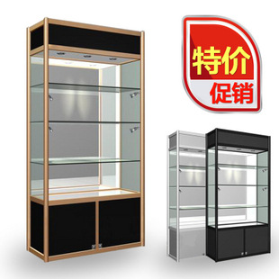 鑫淼 展览展示柜射灯 精品柜展架 商场陈列柜配 展柜 标摊八棱柱