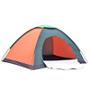 Outdoor 2-3 people single-layer wild camps ultra-light glass rod tent