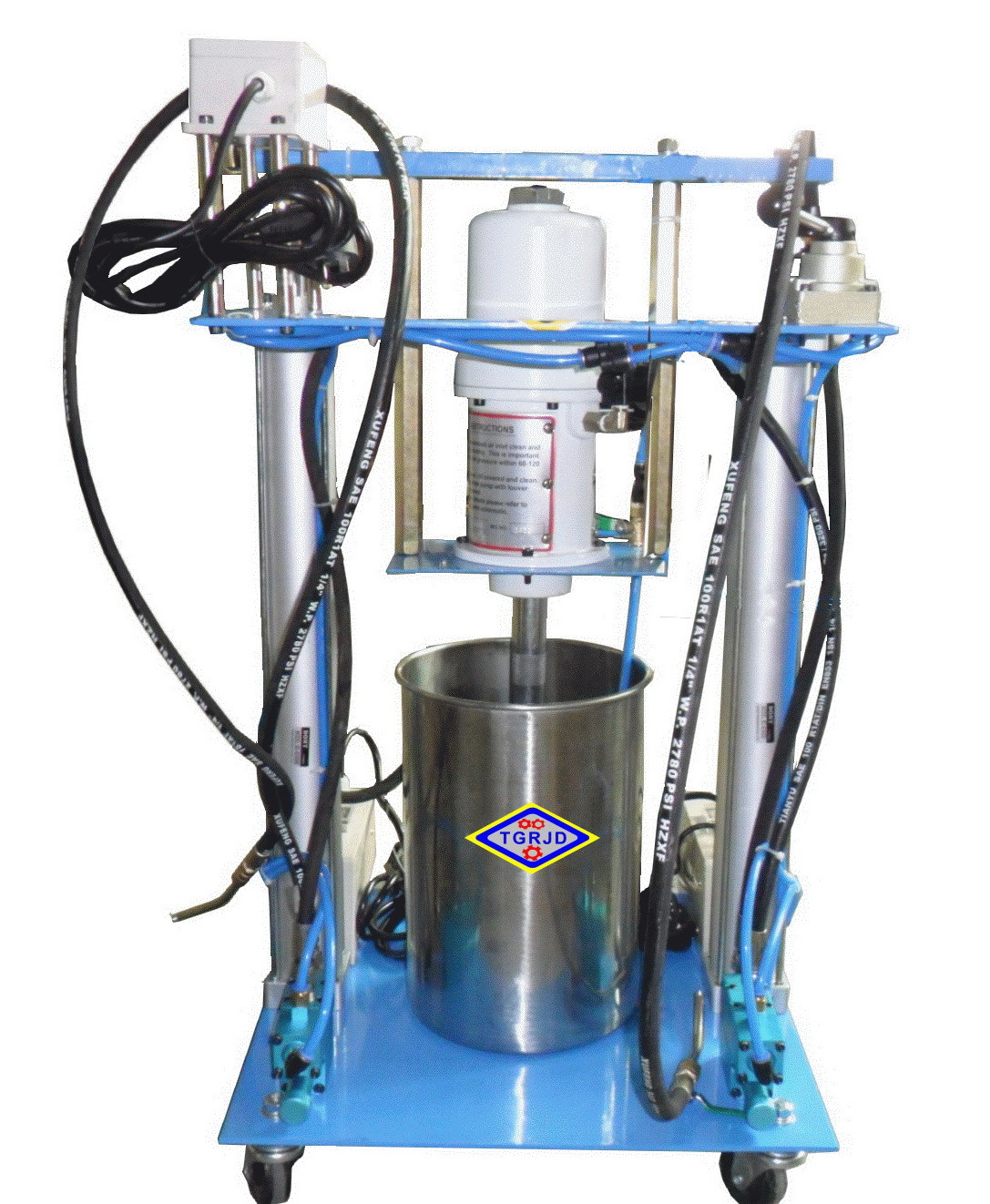 气动定量黄油机TGR64110-D 高压高精度多点定量注油脂 定量注脂机