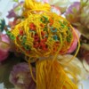 Set the small chrysanthemum knot wholesale Chinese knot jewelry accessories handmade flower knot processing Yiwu China knot