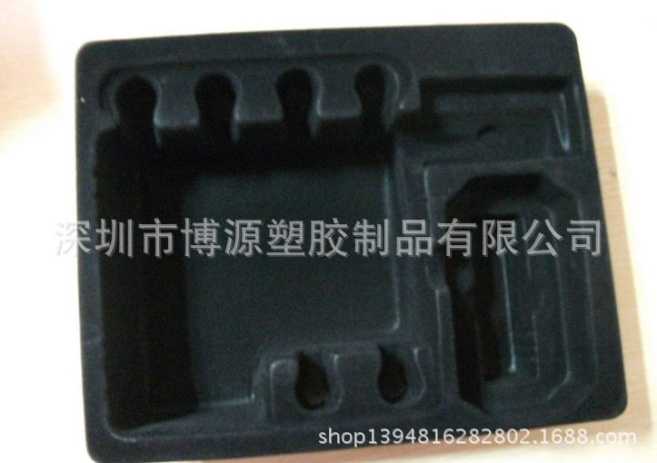 深圳吸塑厂：供应日行灯 倒车雷达 氙气灯吸塑包装　植绒吸塑内托