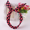 Korean rabbit ears hair bands from the stars, similar hair accessories wholesale multi -purpose 2 yuan store accessories