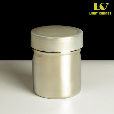 大号304不锈钢撒粉筒罐卡布奇诺带塑料盖筒状粉筛烘焙工具|ms