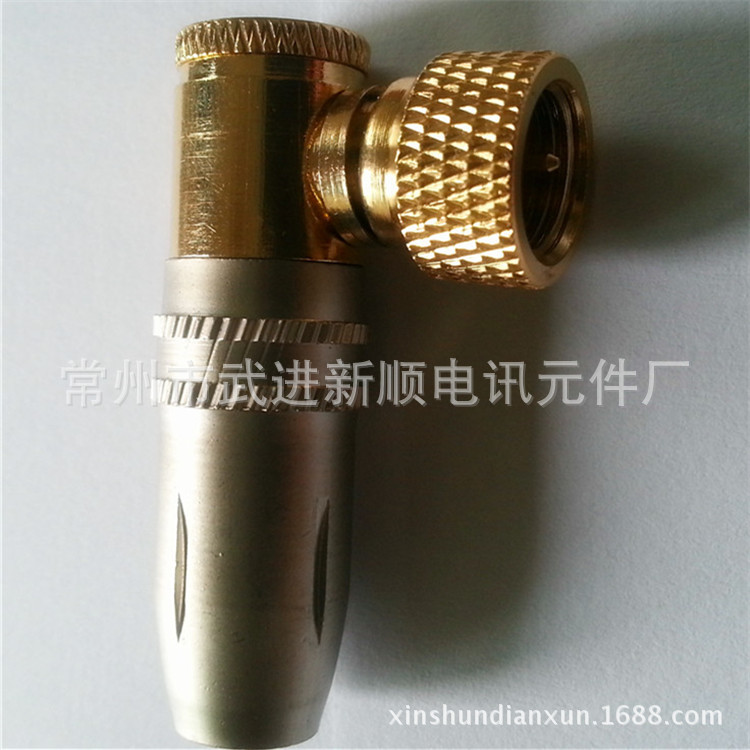 F头公头 90度F型射轴连接器