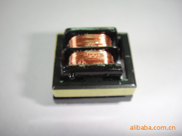 小家电控制板开关电源电路EE19双槽卧式共模电感滤波器10mH-100mH