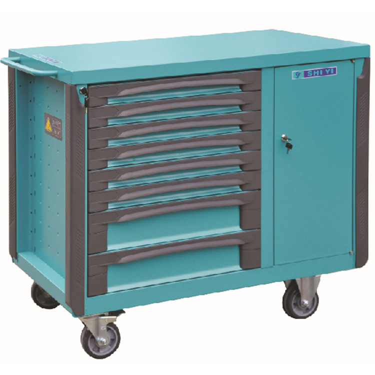 多功能手推工具车SY-778 可旋转带轮手推车抽屉式搬运工具车防滑