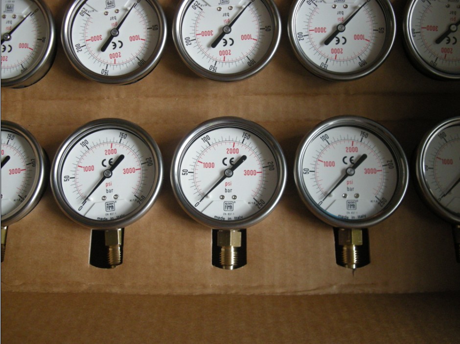 70BAR 60BAR NUOVA FIMA压力表