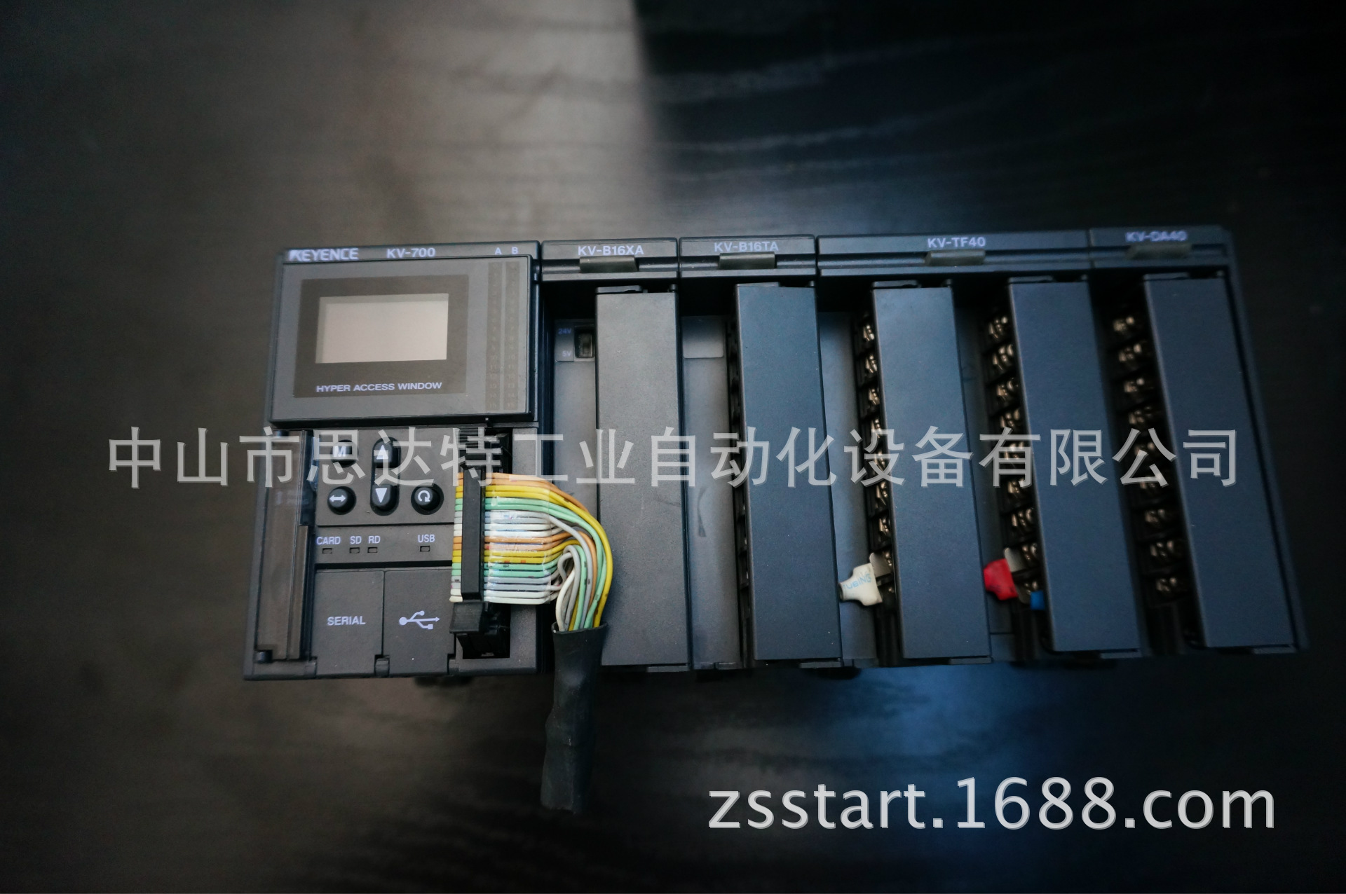 KV-700基恩士PLC（KV-B16XA、KV-B16TA、KV-TF40、KV-DA40)