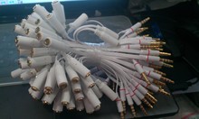 手机耳机转换线 适用苹果转诺基亚 3.5音频头万能互转面条转换线