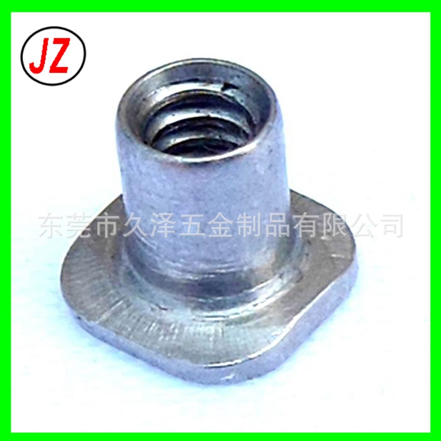 不锈钢方螺母 金属锁紧螺母 方形螺母 四方英制螺母 6-32标准螺纹