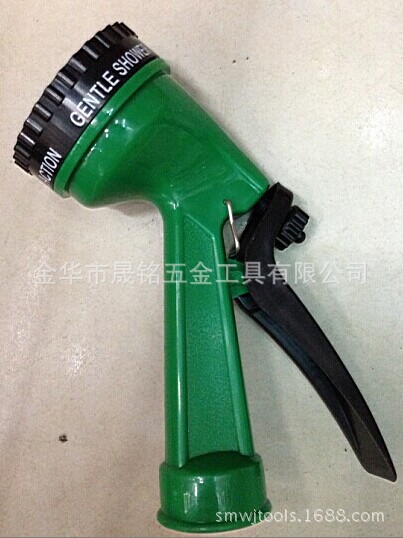 专业生产四功能五功能量大喷枪 塑料多功能喷头水枪 园林水枪