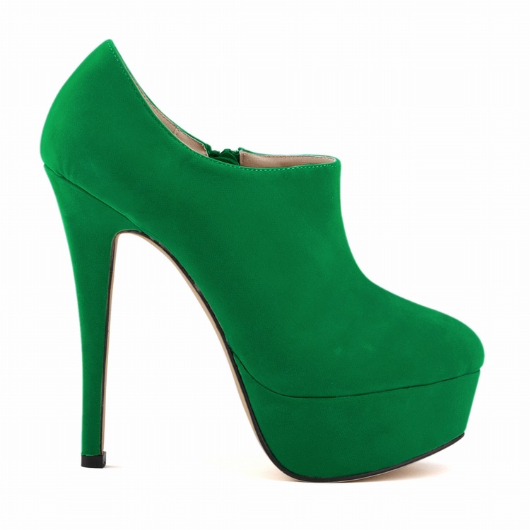 817-3 Europe and the United States fashion atmosphere round head increased waterproof platform high and low shoe manufacturers direct wholesale
