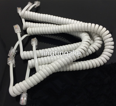 Produce Telephone curve Telephone spring wire Spring Handle curve Doorbell curve Telephone curve straight line