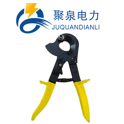 厂家直销扬州聚泉牌 断线钳 棘轮电缆剪刀 XLJ-325A齿轮式线缆剪